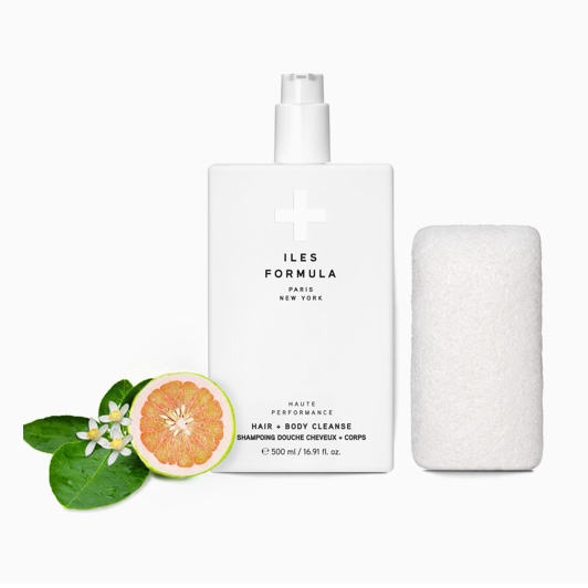 Hair + Body Cleanse + Sponge
